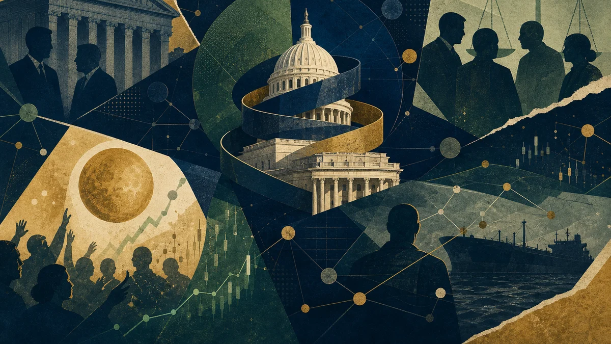 Editorial illustration for CLARITY Act Resistance Leads Reddit’s Crypto Debate, covering CLARITY Act Senate hurdle, bank and state AG opposition,…